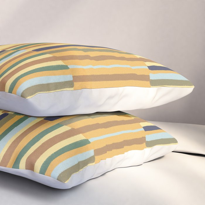 Striped pattern 03 Pillow Sham Gallery Image 3