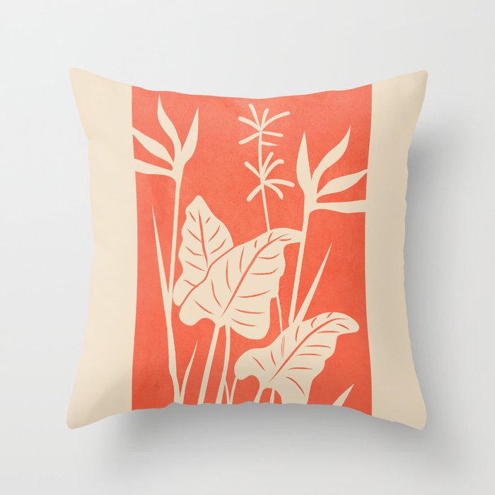Plant Imprints 4 Throw Pillow Gallery Image 6