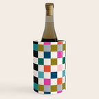 Colorful Checkerboard Wine Chiller Gallery Image 2