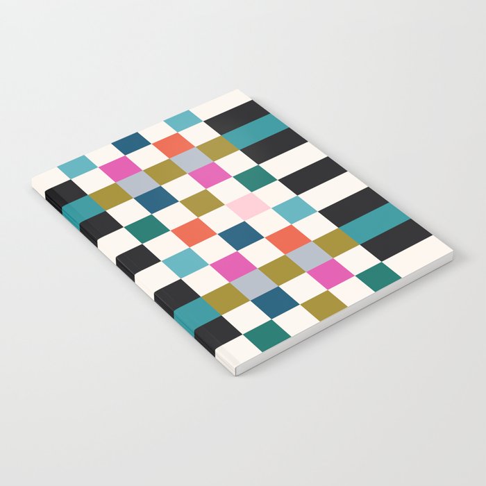 Colorful Checkerboard Notebook Gallery Image 2