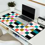 Colorful Checkerboard Desk Mat Gallery Image 2