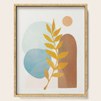 Soft Abstract Shapes 04 Serving Tray Gallery Image 1