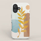 Soft Abstract Shapes 04 iPhone Case Gallery Image 1