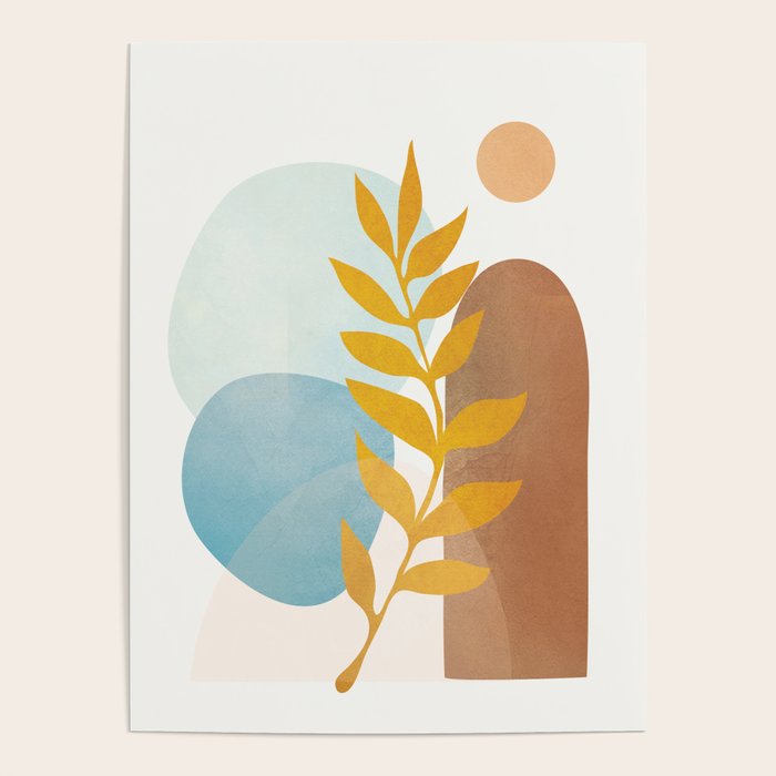 Soft Abstract Shapes 04 Poster Gallery Image 4