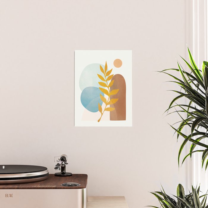 Soft Abstract Shapes 04 Poster Gallery Image 2