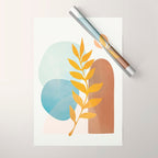 Soft Abstract Shapes 04 Wrapping Paper Gallery Image 1
