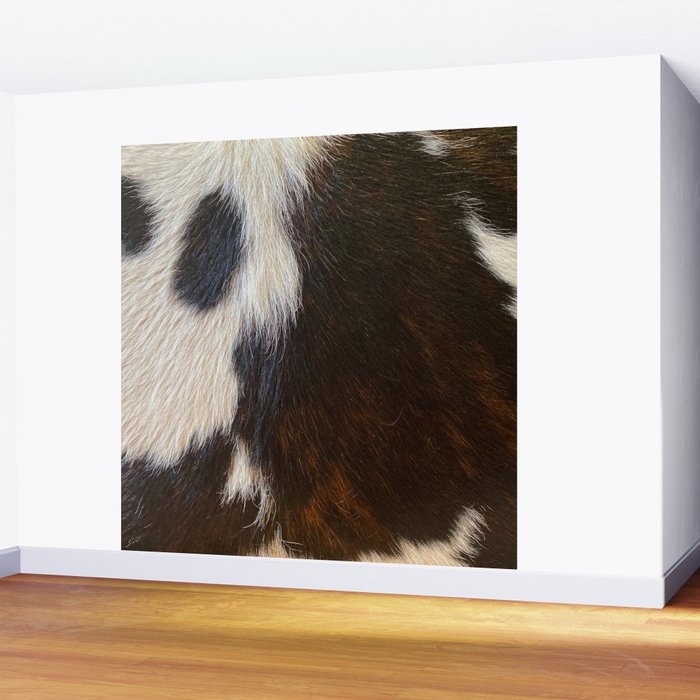 Cowhide Farmhouse Decor  Wall Mural Gallery Image 2