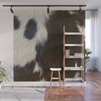 Cowhide Farmhouse Decor  Wall Mural Gallery Image 1