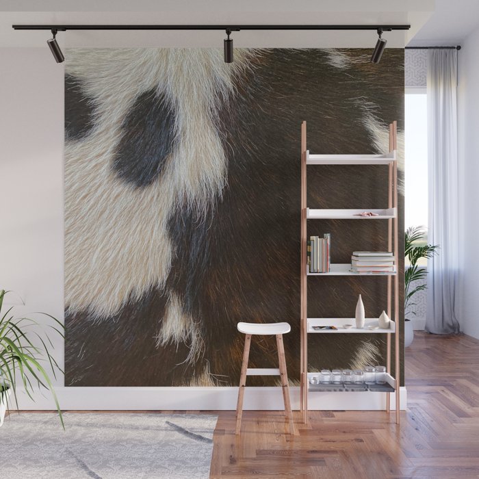 Cowhide Farmhouse Decor  Wall Mural Gallery Image 1
