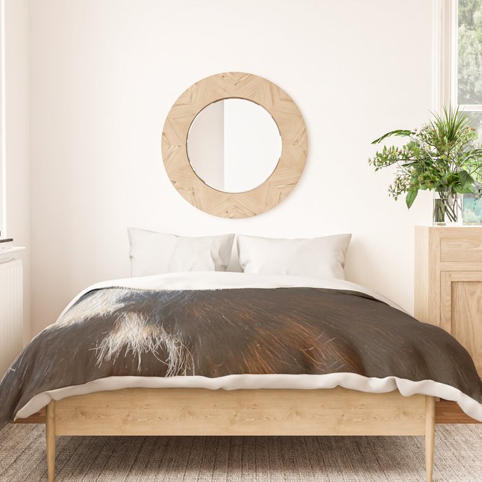 Cowhide Farmhouse Decor  Duvet Cover Gallery Image 3