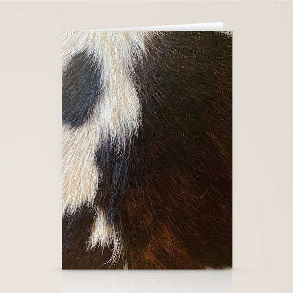 Cowhide Farmhouse Decor  Stationery Card Gallery Image 1