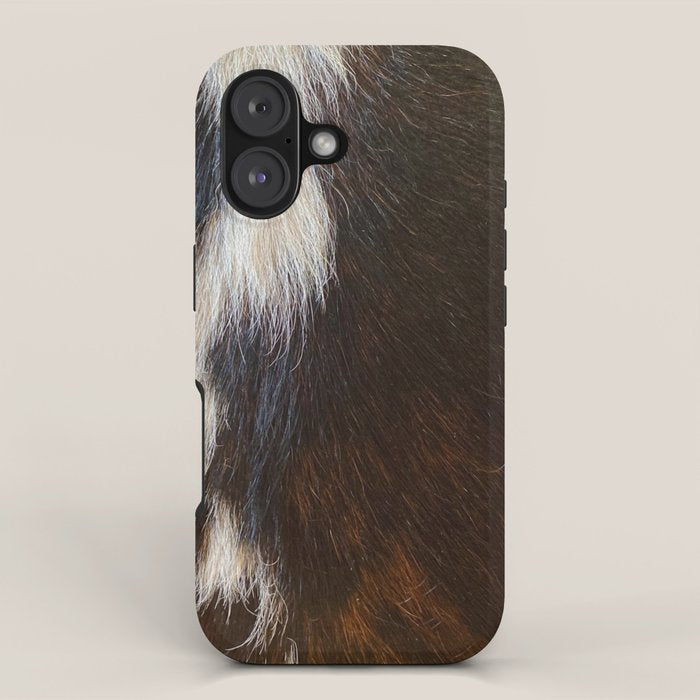 Cowhide Farmhouse Decor  iPhone Case Gallery Image 1