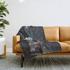 I'm Not going Anywhere Throw Blanket Gallery Image 1