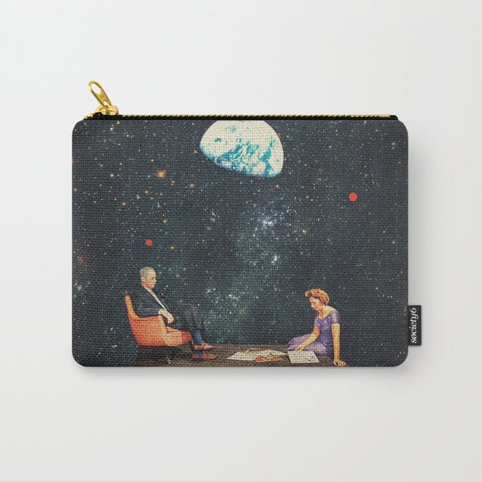 I'm Not going Anywhere Carry All Pouch Gallery Image 1