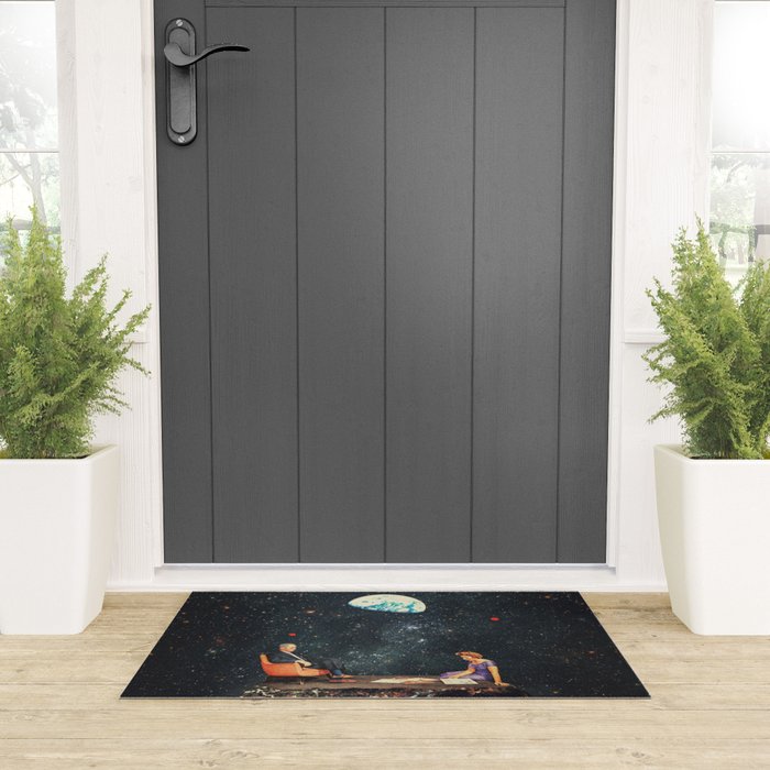 I'm Not going Anywhere Welcome Mat Gallery Image 3