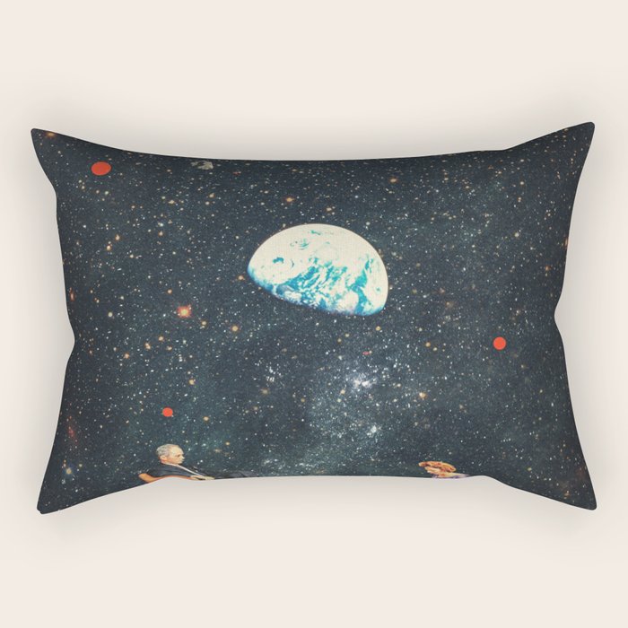 I'm Not going Anywhere Rectangular Pillow Gallery Image 2