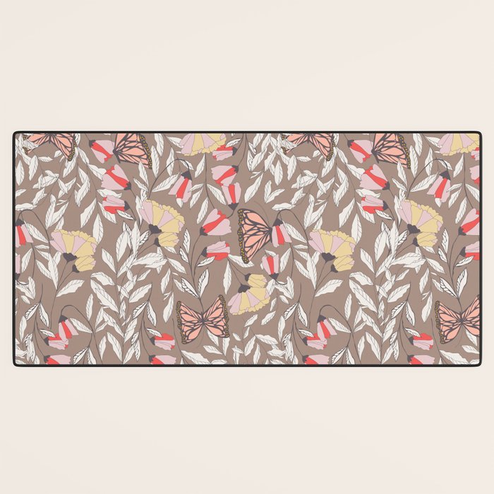 Monarch garden 002 Desk Mat Gallery Image 3