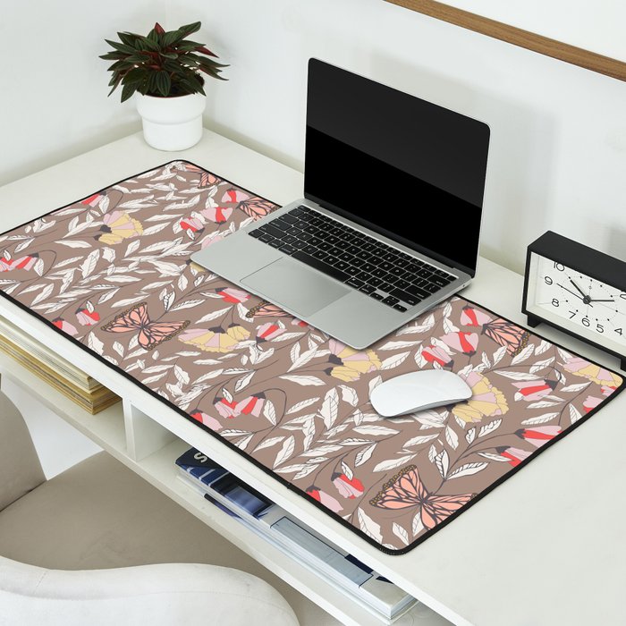 Monarch garden 002 Desk Mat Gallery Image 2