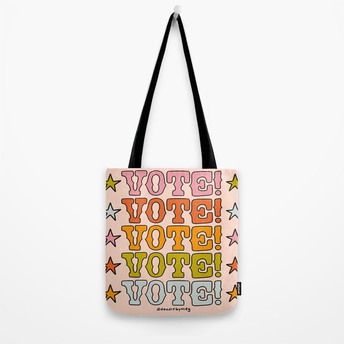 Vote Vote Vote Tote Bag Gallery Image 2