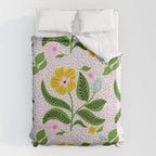 Retro Groovy Flower  Duvet Cover Gallery Image 6