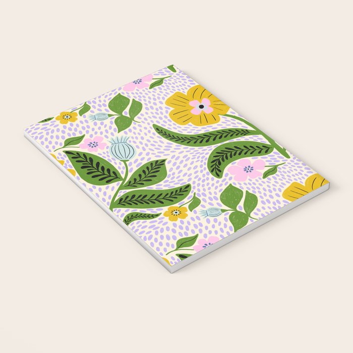 Retro Groovy Flower  Notebook Gallery Image 3