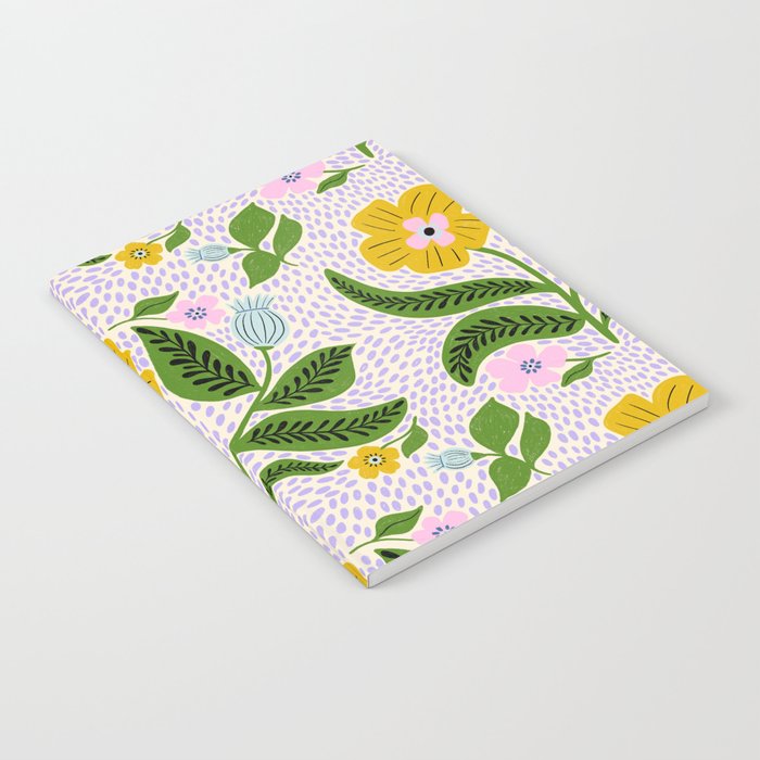Retro Groovy Flower  Notebook Gallery Image 1