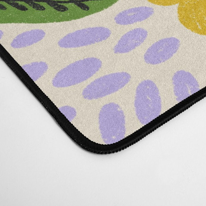 Retro Groovy Flower  Desk Mat Gallery Image 4