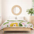Retro Groovy Flower  Duvet Cover Gallery Image 3