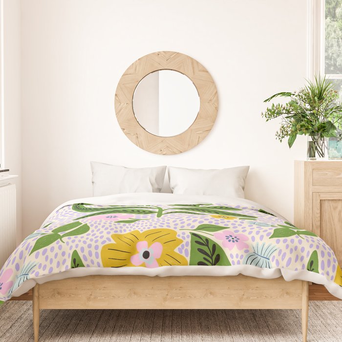 Retro Groovy Flower  Duvet Cover Gallery Image 3