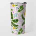 Retro Groovy Flower  Travel Mug Gallery Image 2