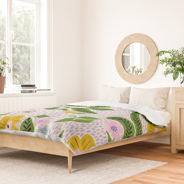 Retro Groovy Flower  Duvet Cover Gallery Image 2