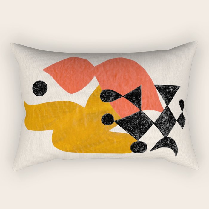 Birds of Yathrib Rectangular Pillow Gallery Image 1