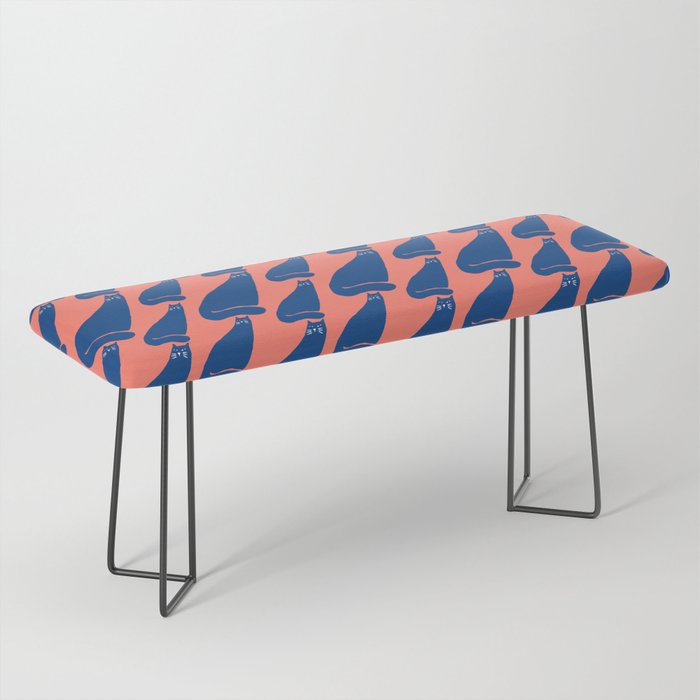 Cat in the wind Bench Gallery Image 1