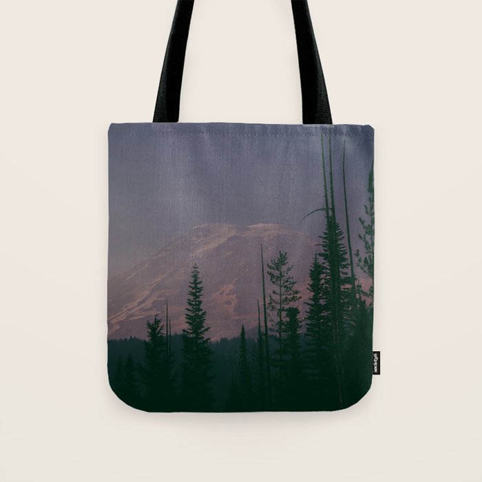 Mt Rainier Dreams Tote Bag Gallery Image 1
