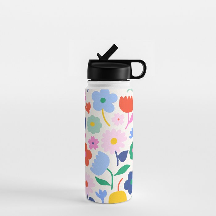 Floral Medley - Spring Water Bottle Gallery Image 1