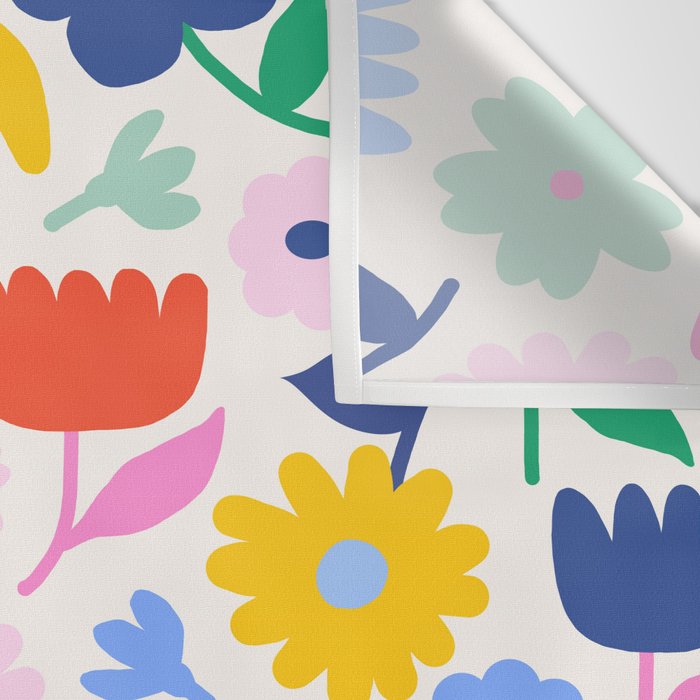 Floral Medley - Spring Wall Tapestry Gallery Image 3