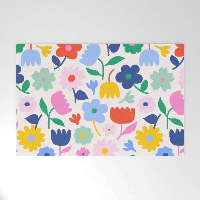 Floral Medley - Spring Welcome Mat Gallery Image 1