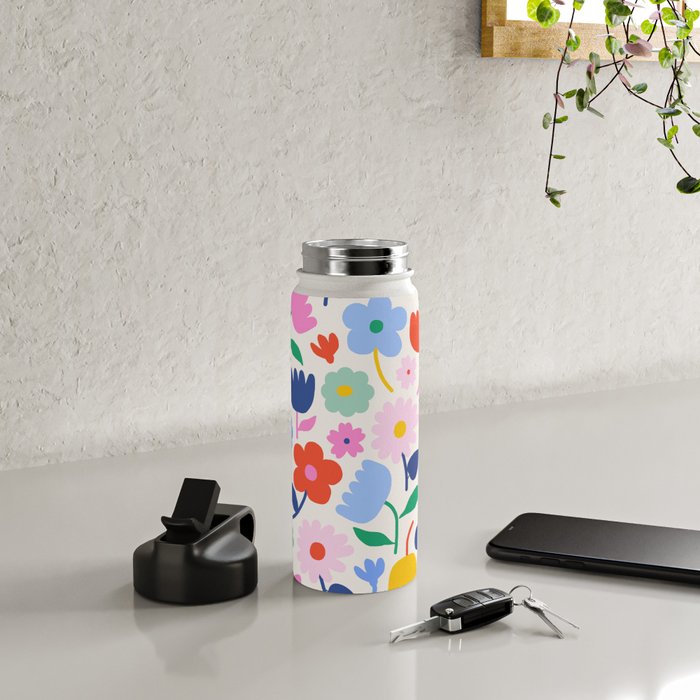 Floral Medley - Spring Water Bottle Gallery Image 4