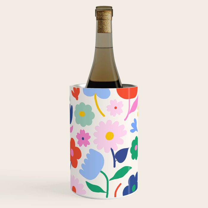 Floral Medley - Spring Wine Chiller Gallery Image 1