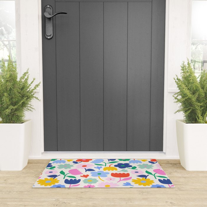 Floral Medley - Spring Welcome Mat Gallery Image 3