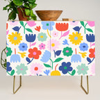 Floral Medley - Spring Credenza Gallery Image 1