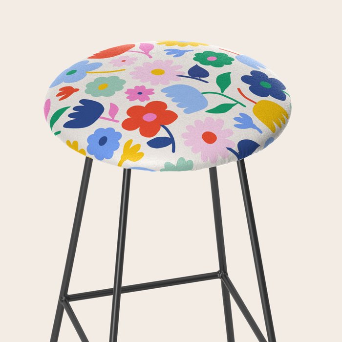 Floral Medley - Spring Stool Gallery Image 2