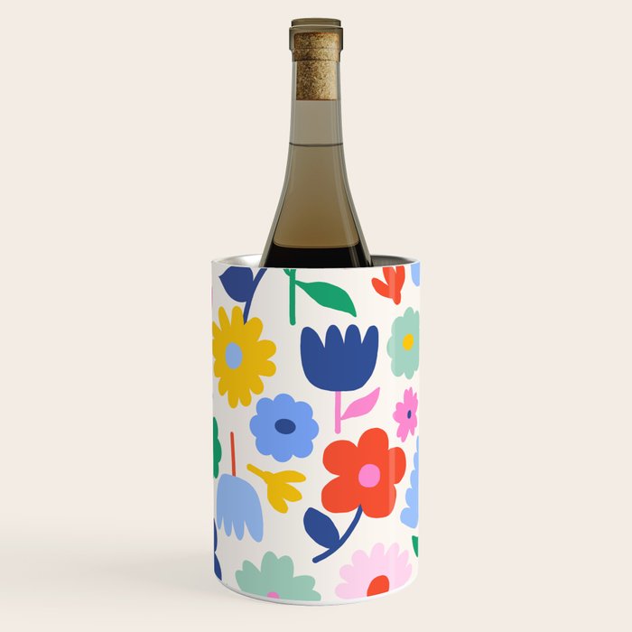 Floral Medley - Spring Wine Chiller Gallery Image 2