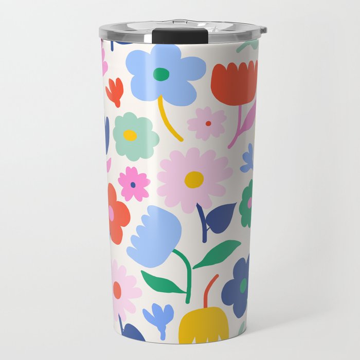 Floral Medley - Spring Travel Mug Gallery Image 1