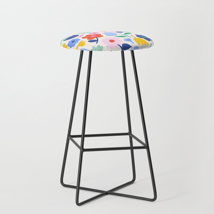 Floral Medley - Spring Stool Gallery Image 1