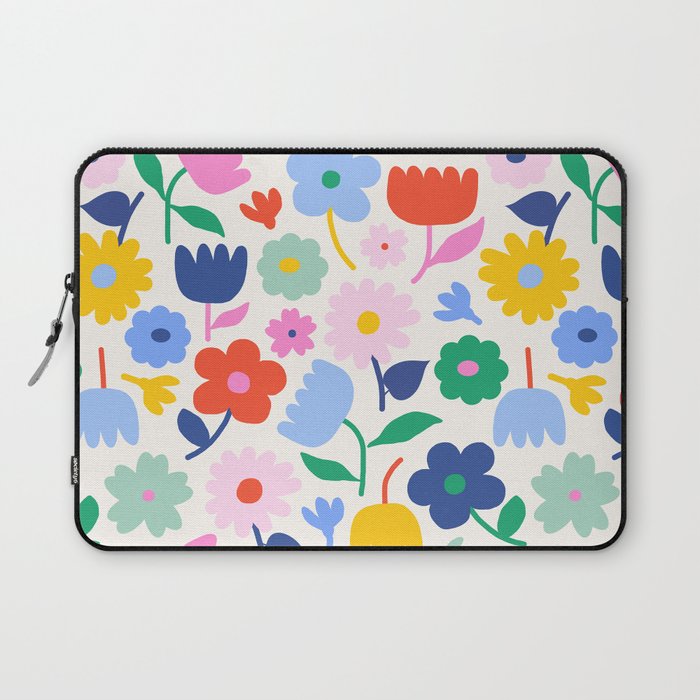 Floral Medley - Spring Laptop Sleeve Gallery Image 1
