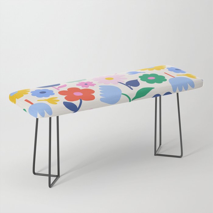 Floral Medley - Spring Bench Gallery Image 1