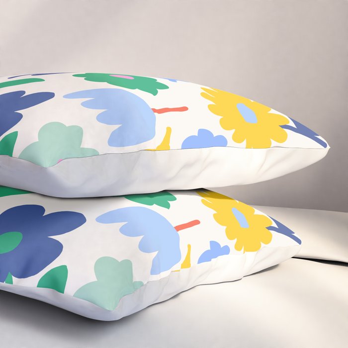 Floral Medley - Spring Pillow Sham Gallery Image 3