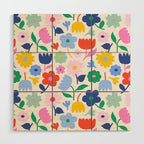 Floral Medley - Spring Wood Wall Art Gallery Image 1