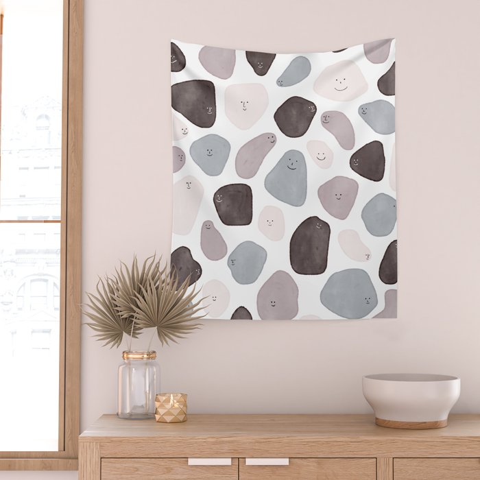 Funny Shapes Wall Tapestry Gallery Image 2